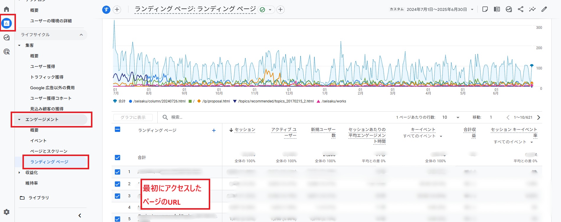 ランディングページ